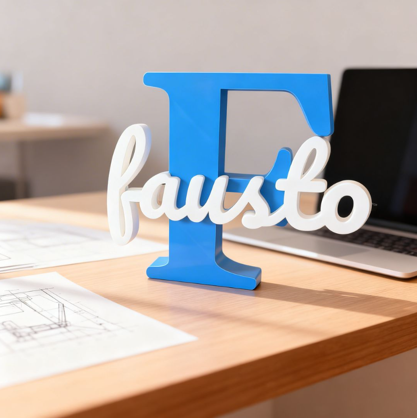 Cartel Decoración Nombre Impresión 3d Personalizado Nombre