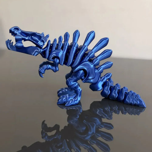 Dinosaurio Espinosaurio Esqueleto Articulado 25cm - Infinity Lab 3D