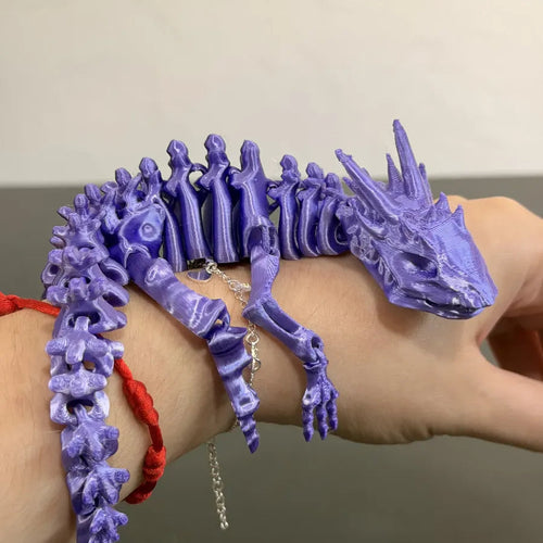 Esqueleto De Dragón Articulado - Infinity Lab 3D