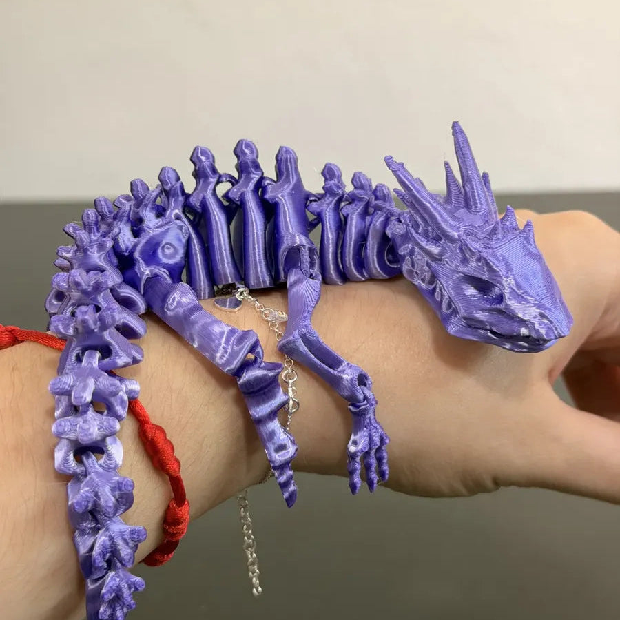 Esqueleto De Dragón Articulado - Infinity Lab 3D