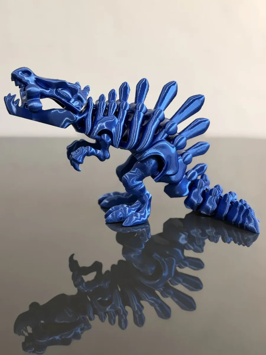 Dinosaurio Espinosaurio Esqueleto Articulado 25cm